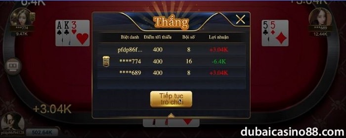 Hướng dẫn cách chơi bài Tấn online tại Dubai Casino 7